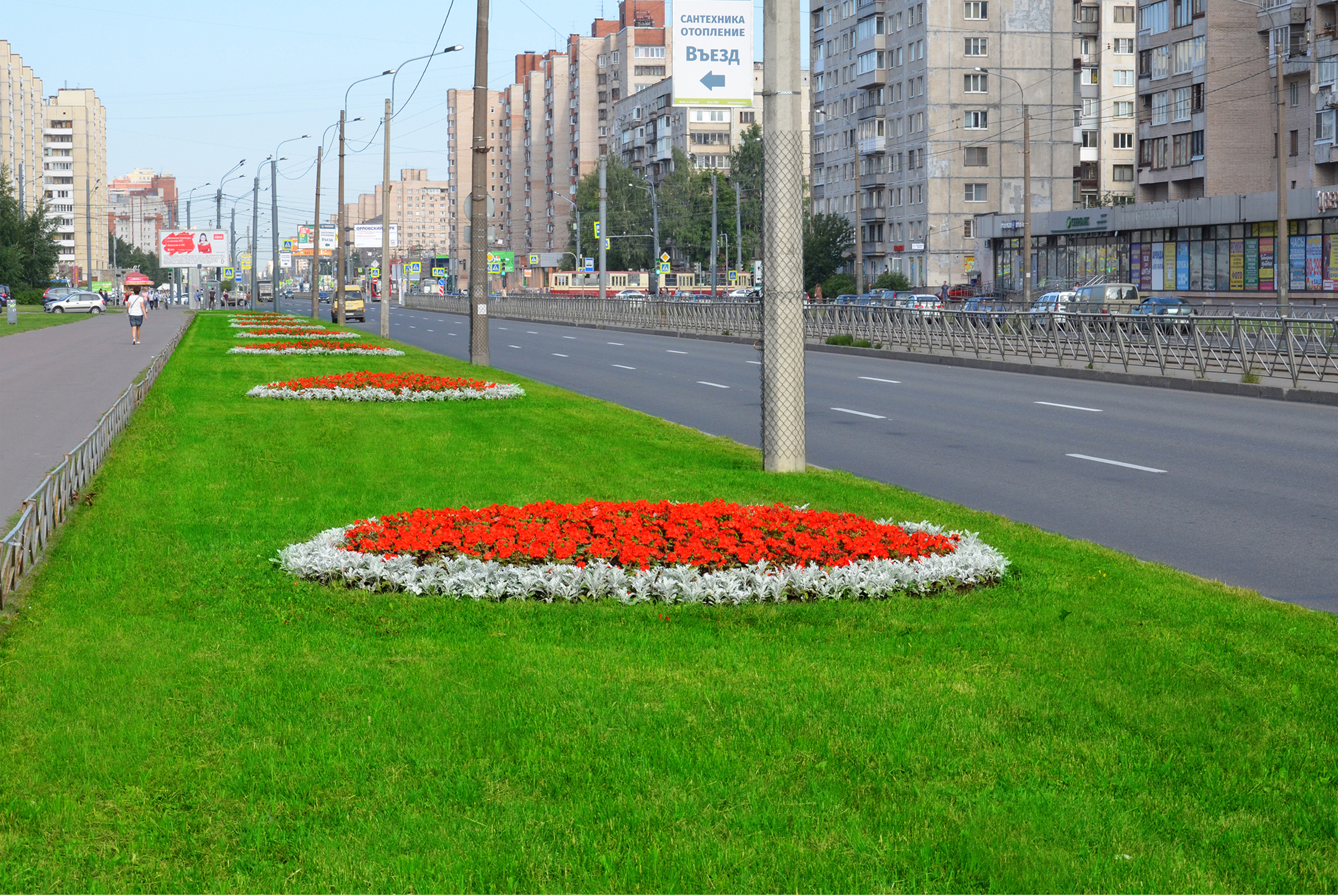 Пр. Просвещения (от Светлановского пр. до ул. Ушинского)